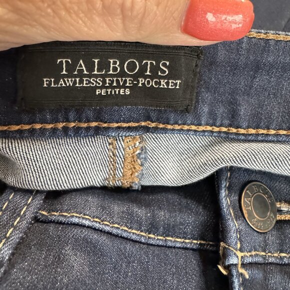 * ❤️TALBOT'S FLAWLESS 5 POCKET JEANS - Picture 6 of 7